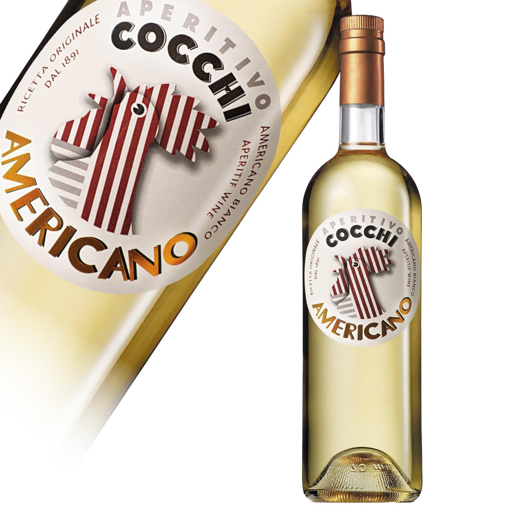 Amazon.co.jp: コッキ アメリカーノ・ビアンコ 16.5% 750ml ベルモット